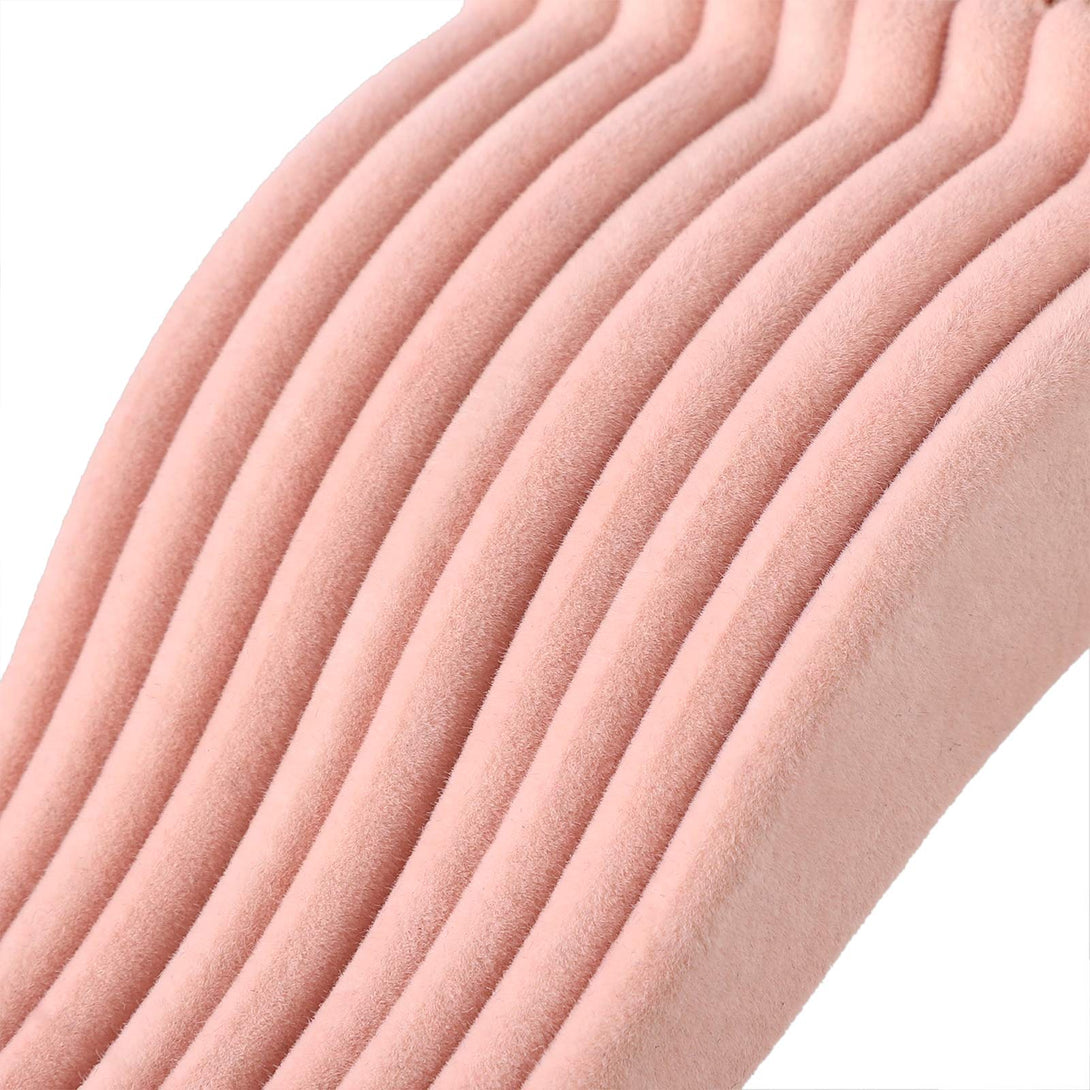50 de piese umerase din catifea pentru copii cu carlige , roz