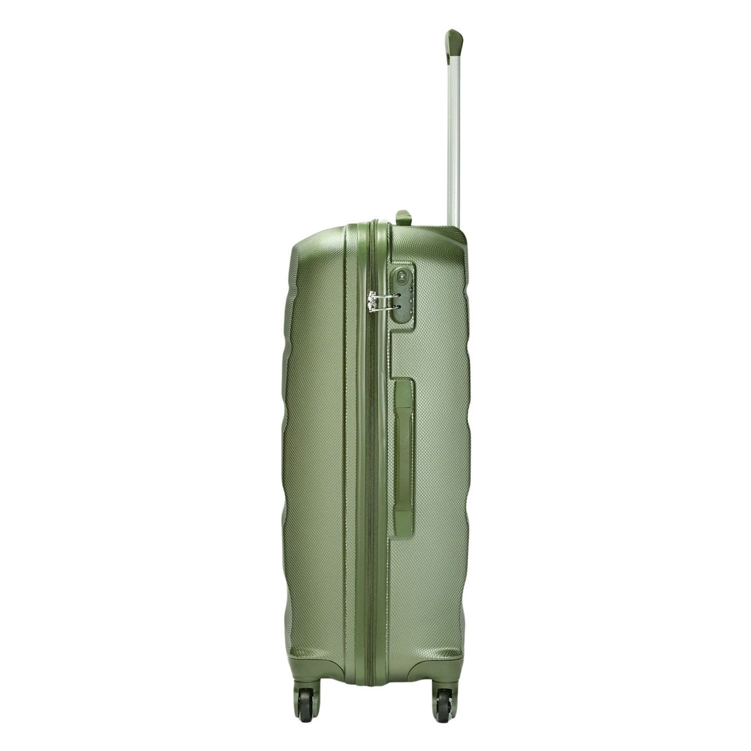 BONTOUR "Horizontal" Set de valize cu 4 roti , Verde
