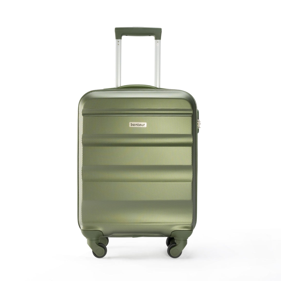 BONTOUR "Horizontal" Troller de Cabină cu 4 Roți 55x39x20cm, verde