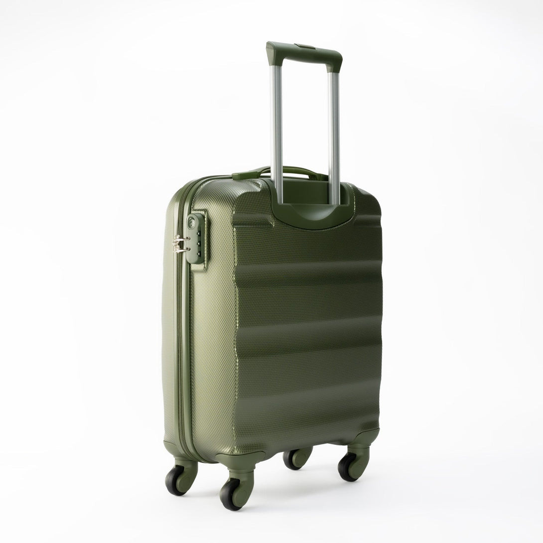 BONTOUR "Horizontal" Troller de Cabină cu 4 Roți 55x39x20cm, verde