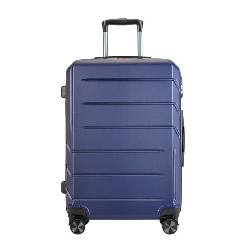 BONTOUR „SPINNER” Valiză medie cu roți duble, albastră