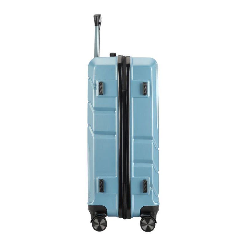 BONTOUR „SPINNER” Valiză medie cu roți duble, iceblue