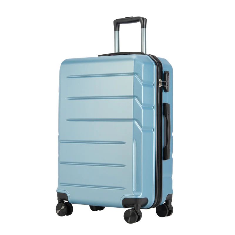 BONTOUR „SPINNER” Valiză medie cu roți duble, iceblue