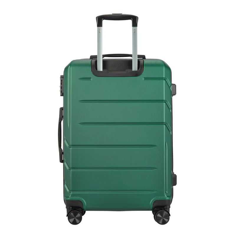 BONTOUR „SPINNER” Valiză medie cu roți duble, verde