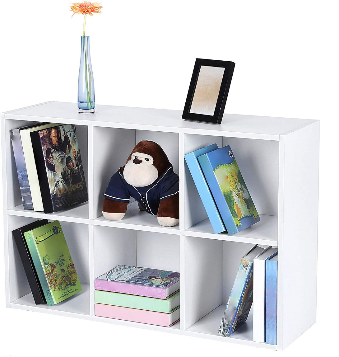 Bibliotecă pe 3 nivele 65,5 x 30 x 97,5 cm, alb