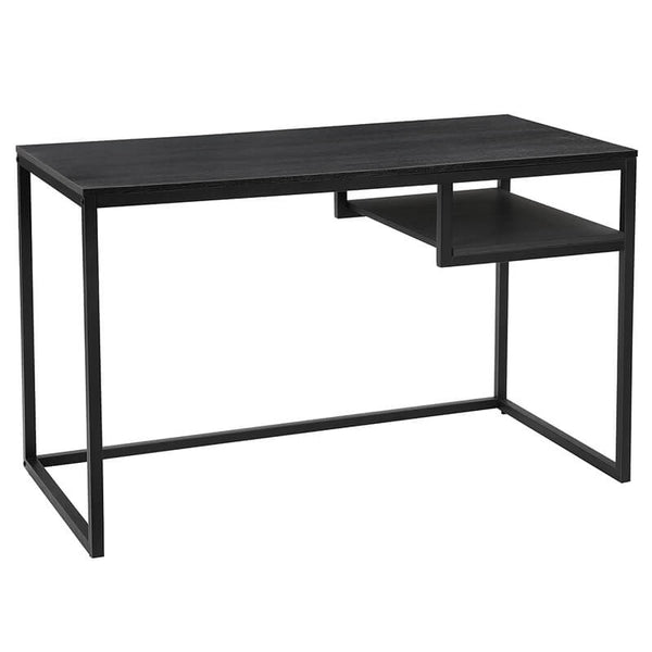 Birou, Masa computer moderna 120 x 60 x 75 cm, negru