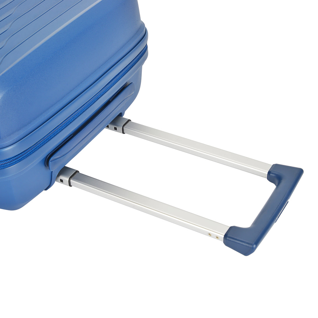 Bontour "City" Set de valiza cu 4 roti, Albastru