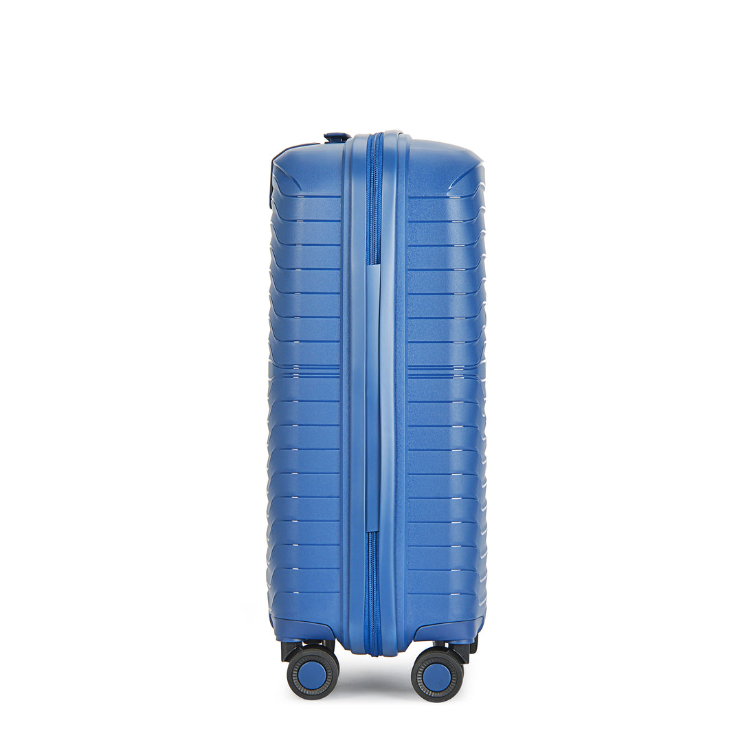 Bontour "City" Set de valiza cu 4 roti, Albastru