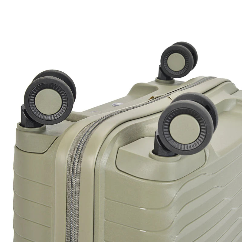 Bontour "City" Valiza cu 4 roti, blocare TSA, 75x48x30 cm, 91 L, Verde