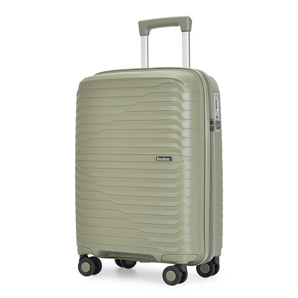 Bontour "City" Valiza cu 4 roti, blocare TSA, 75x48x30 cm, 91 L, Verde