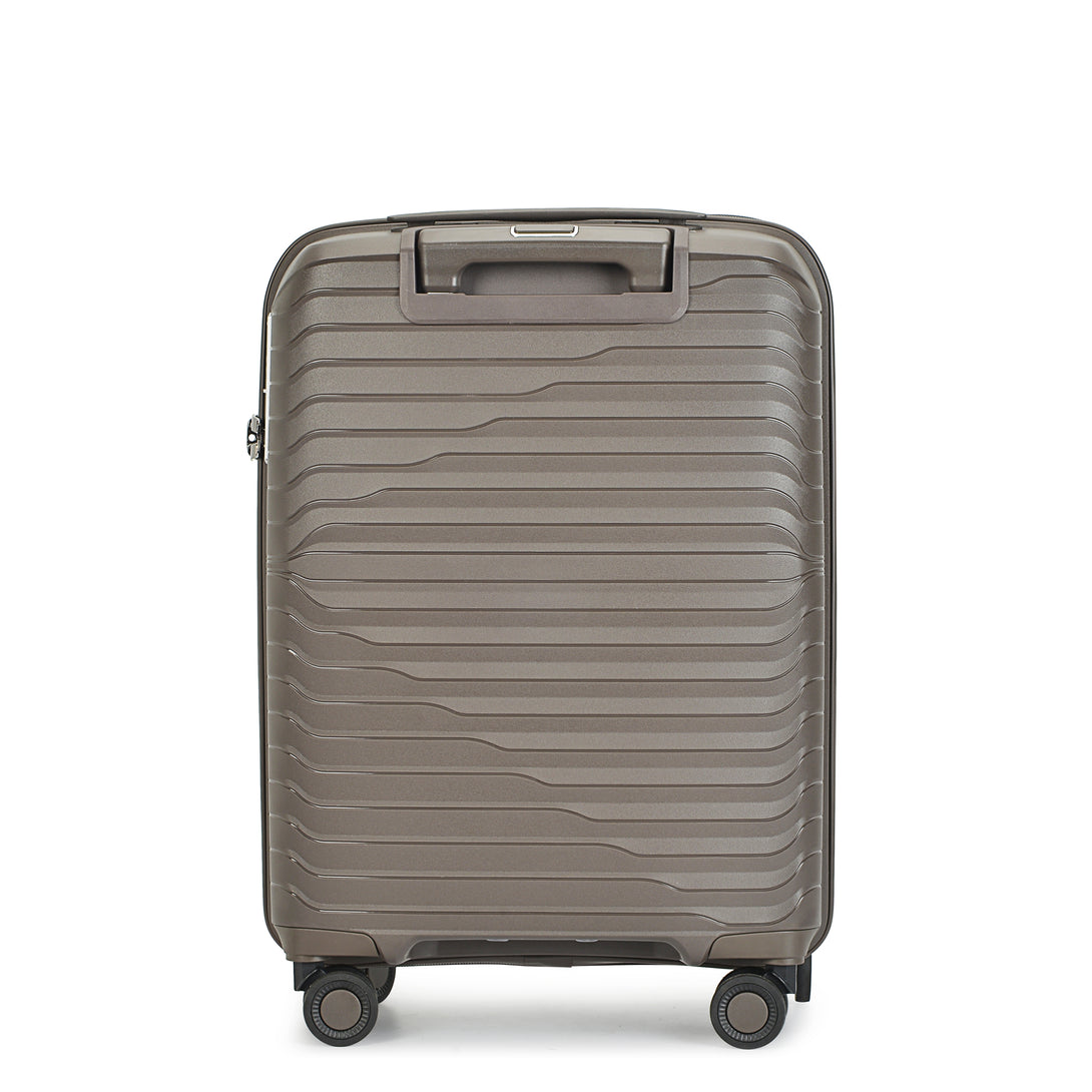 Bontour "City" Valiza cu 4 roti cu blocare TSA 66x43x26 cm, 60L, Maro