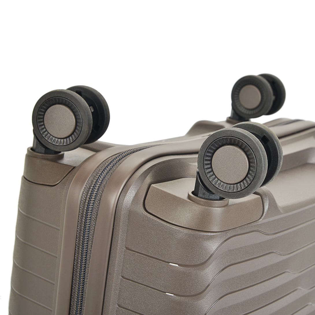 Bontour "City" Valiza cu 4 roti cu blocare TSA 66x43x26 cm, 60L, Maro