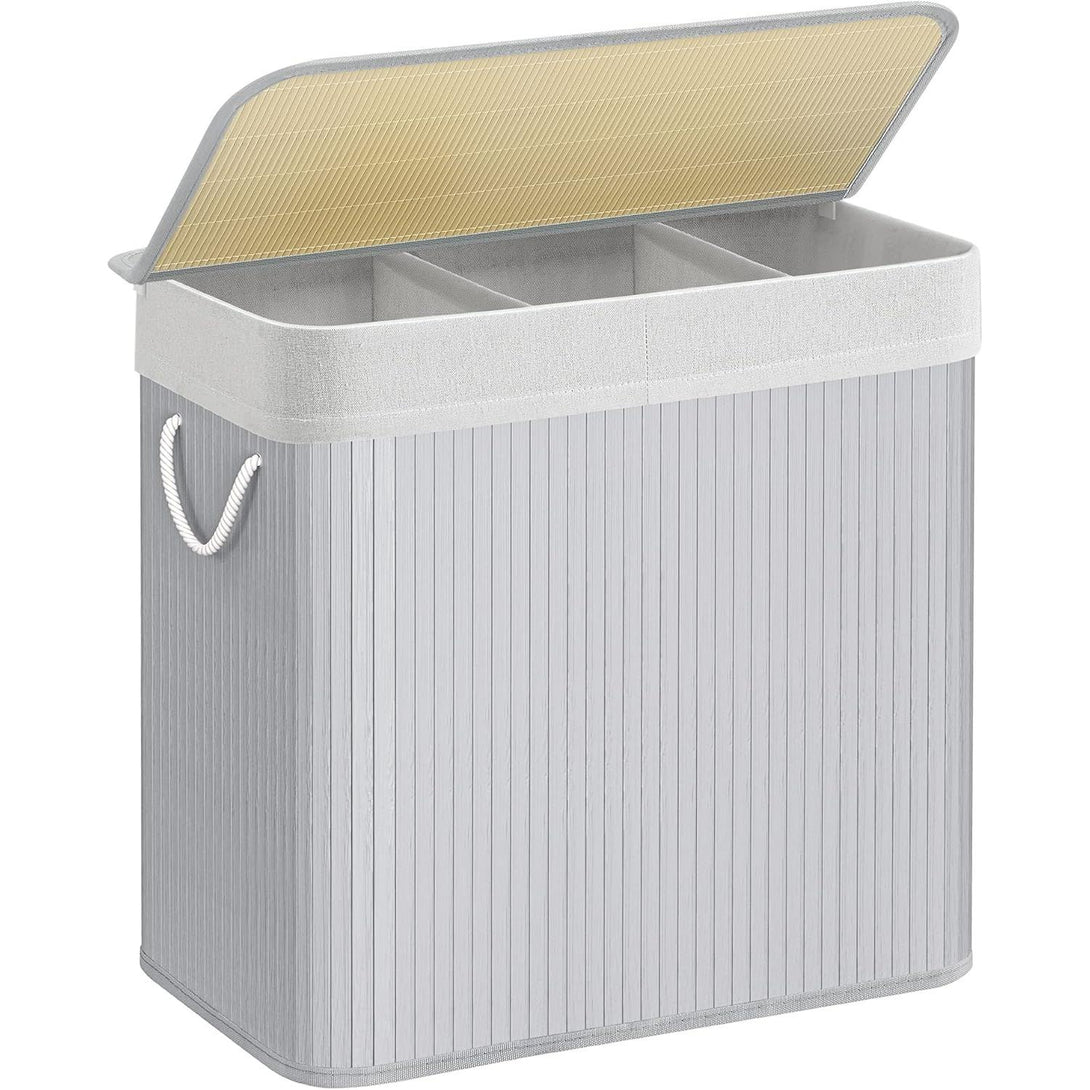 Cos de haine cu 3 compartimente, 150L, gri