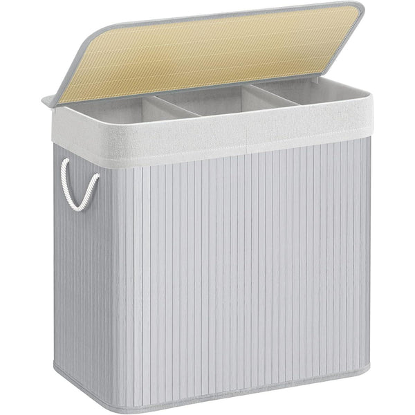 Cos de haine cu 3 compartimente, 150L, gri