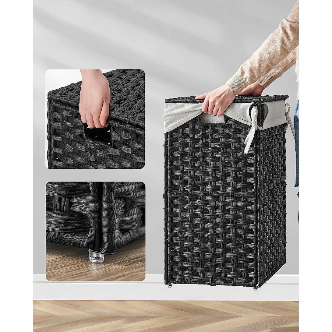 Cos de rufe 90L, cos de rufe cu capac si maner