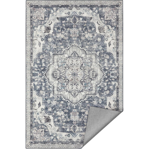 Covor HOME, 61 x 92 cm, covor sufragerie antiderapant, gri