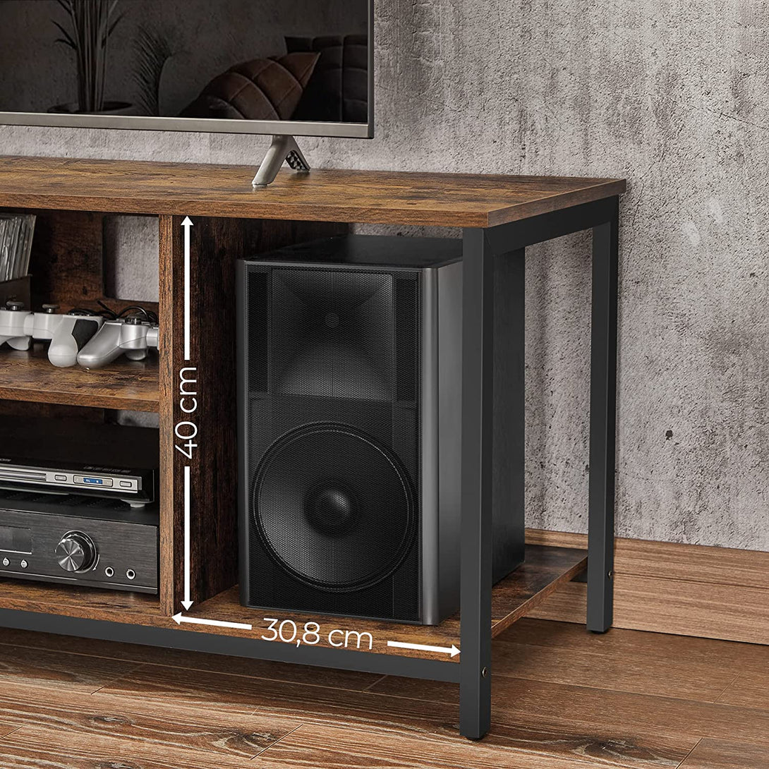 Dulap TV, suport TV 120 x 50 x 40 cm vintage maro