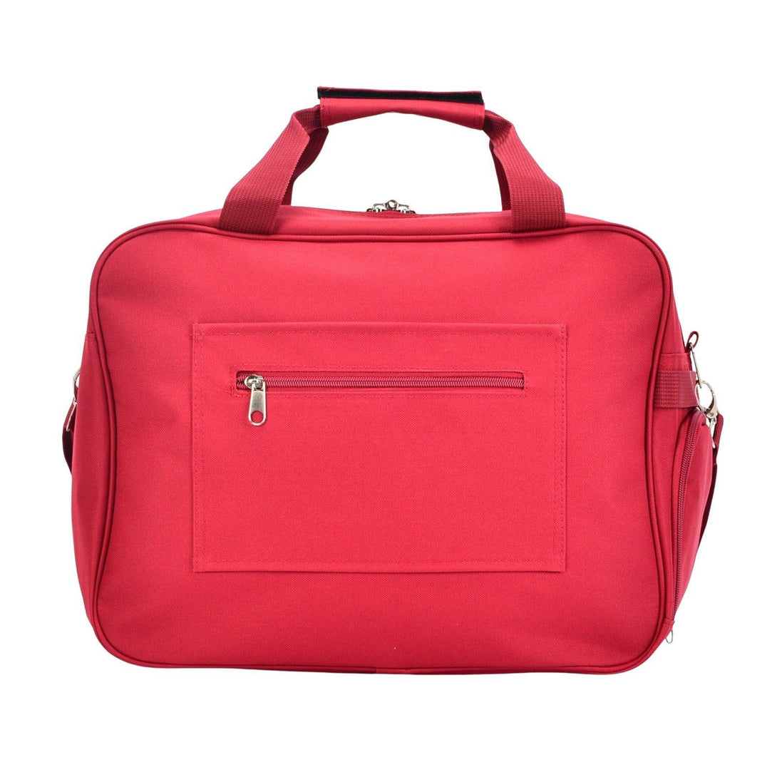 Geantă de mână Wizzair 40x30x20 cm, geantă de călătorie BONTOUR, roșu