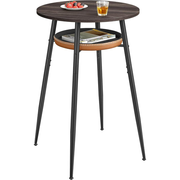 Masa de bar , stil modern , maro-negru