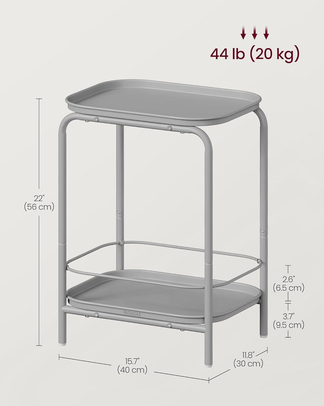 Masuta de cafea , stil modern , gri