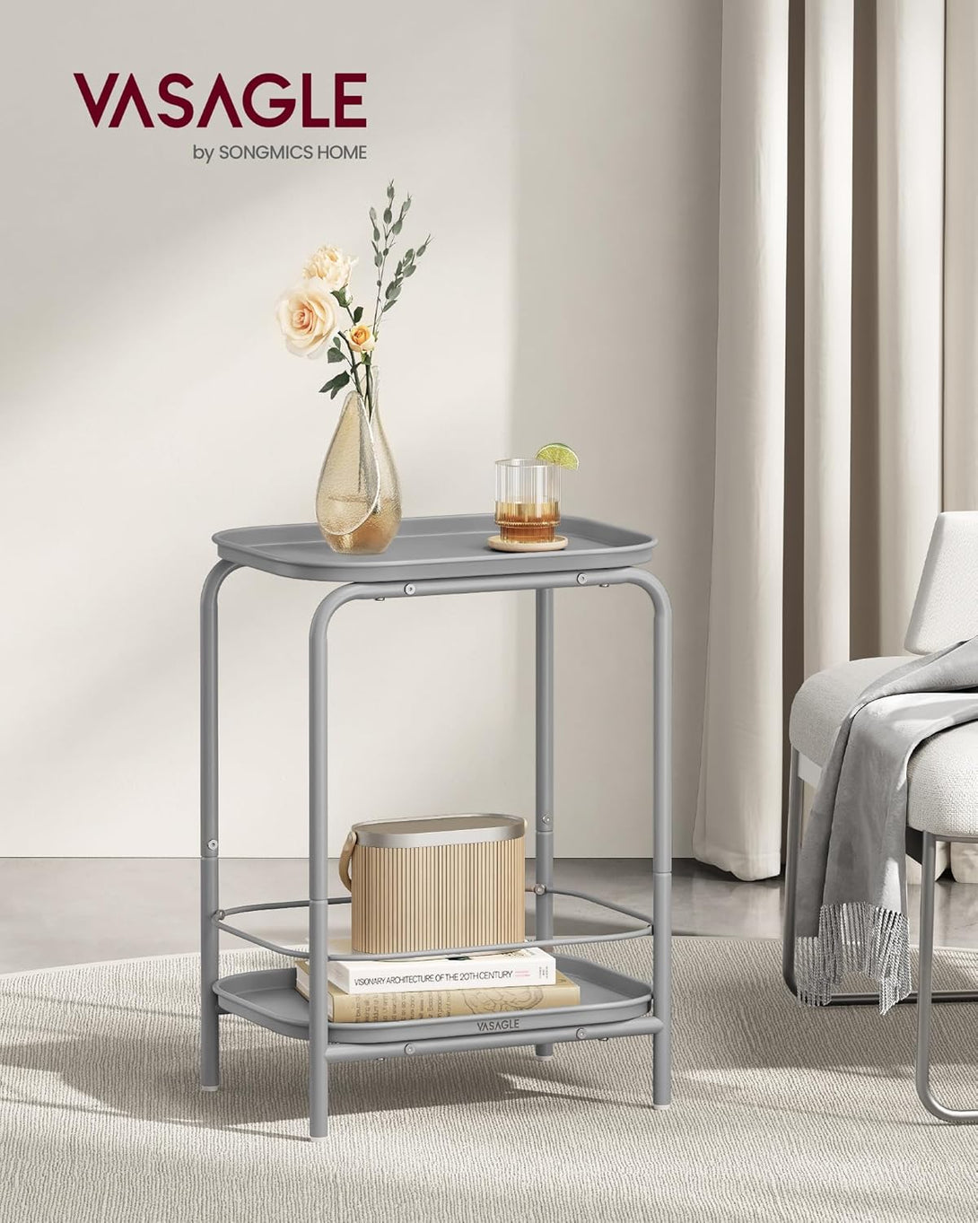 Masuta de cafea , stil modern , gri