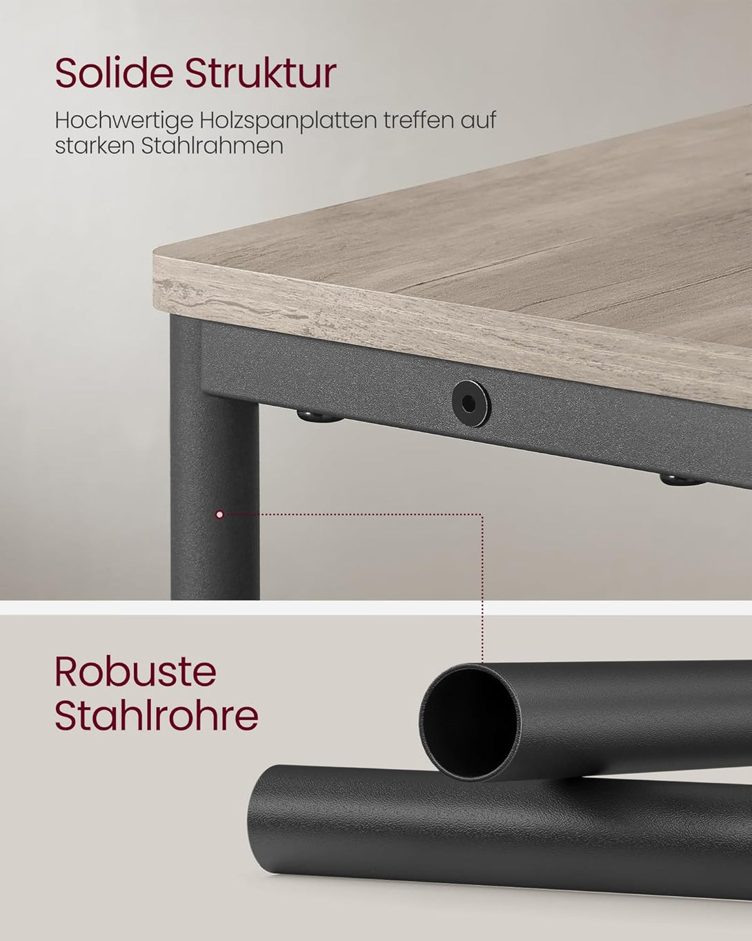 Masuta laterala ingusta cu functie de umplere 3 rafturi, 18 x 45 x 58 cm, gri cu picioare negre