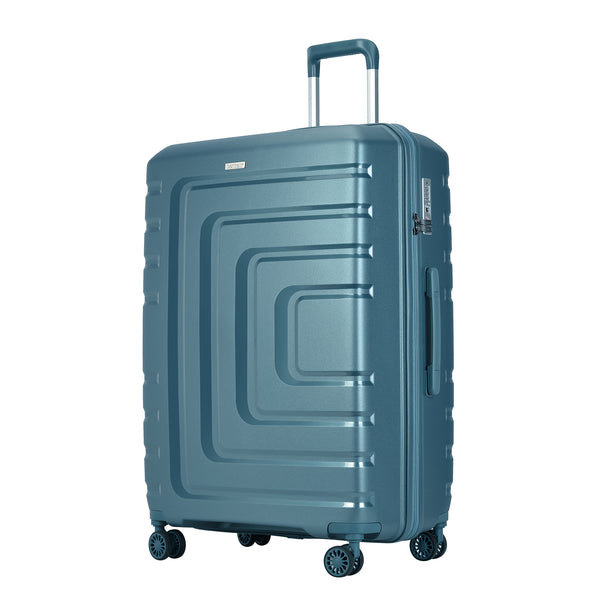 Valiză Bontour „Charm” cu 4 roți și lacăt TSA, mărimea L, iceblue