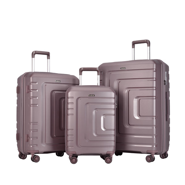 Set de valize Bontour „Charm” cu 4 roți, lavanda