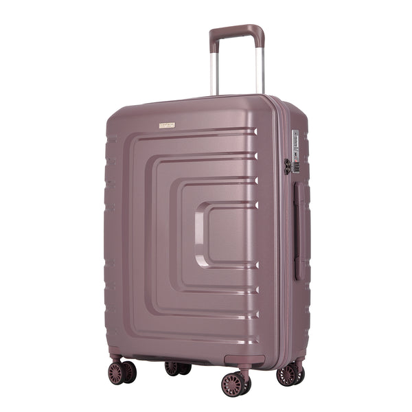 Valiză cu 4 roți  „Charm” cu încuietoare TSA, mărime M, roz lavandă | Bontour