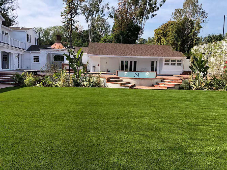 Rolă de gazon artificial VASHOME EcoTurf, DIY, densă, luxuriantă, realistă, grosime 35 mm, 2×2 m (4 metri pătrați)