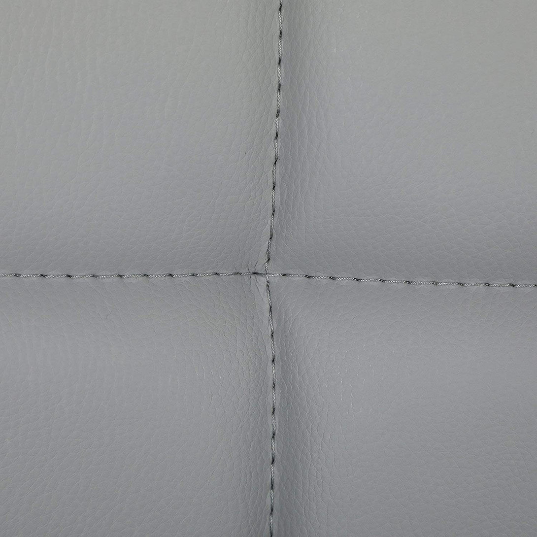 Scaun de bar set de 2, scaun de bucatarie reglabil pe inaltime, Gri