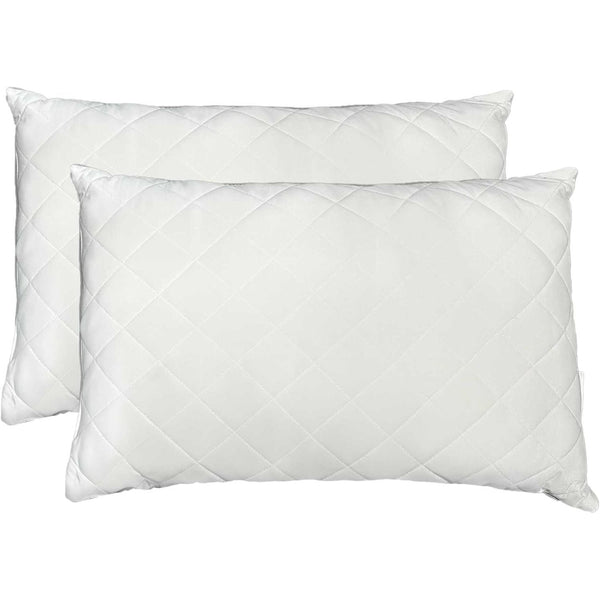 Set de 2 perne răcoritoare cu husă, 50 x 70 cm, alb