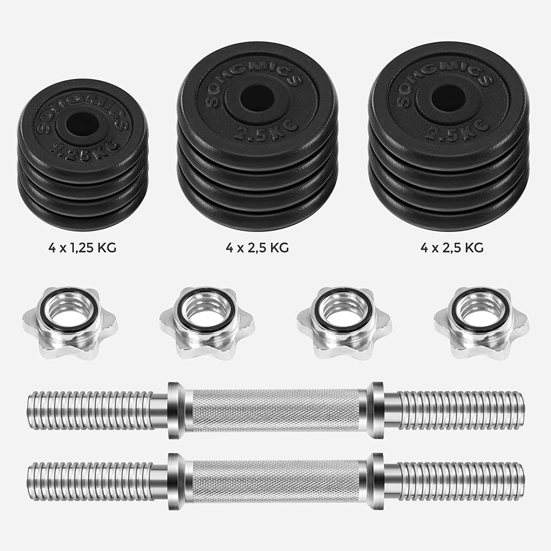 Set de greutate fontă reglabilă 30 kg