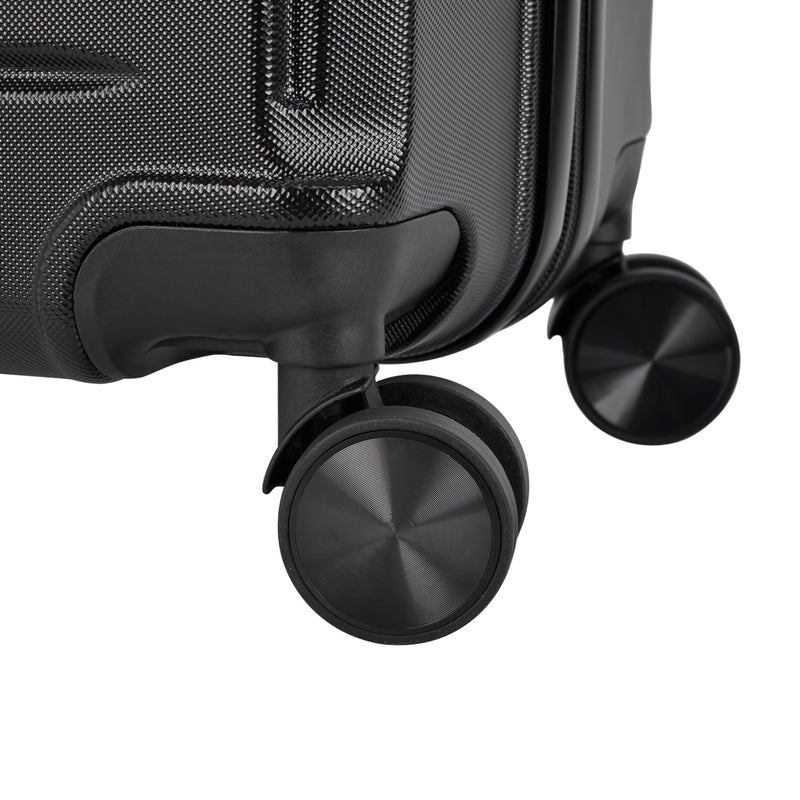Set de valize BONTOUR „Spinner” cu 4 roți, negru