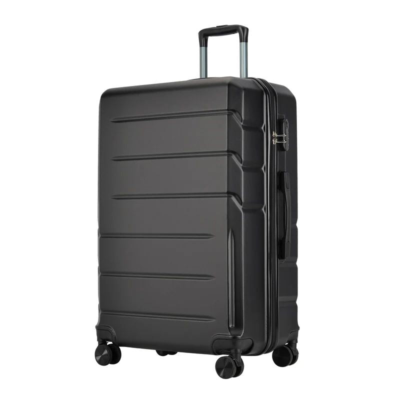 Set de valize BONTOUR „Spinner” cu 4 roți, negru