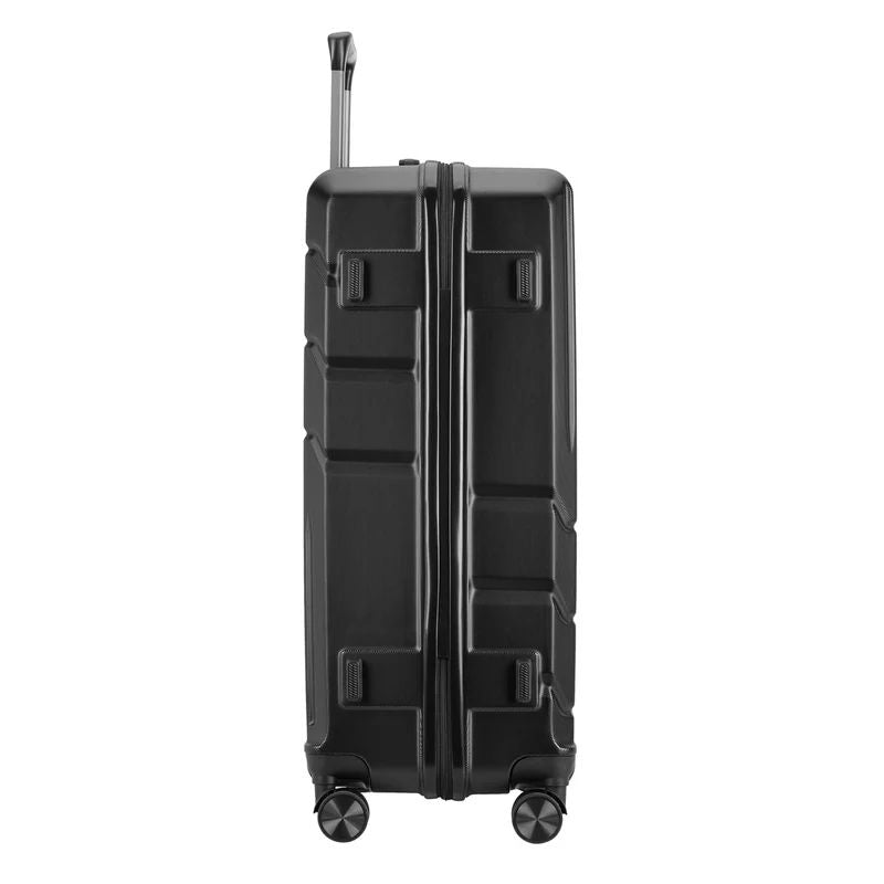 Set de valize BONTOUR „Spinner” cu 4 roți, negru