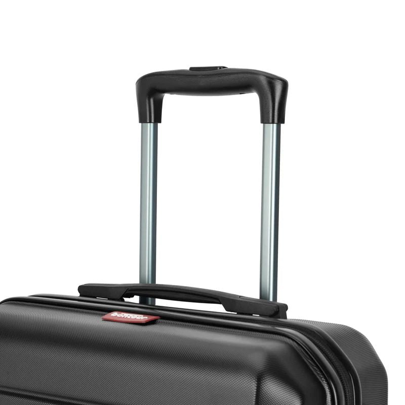 Set de valize BONTOUR „Spinner” cu 4 roți, negru