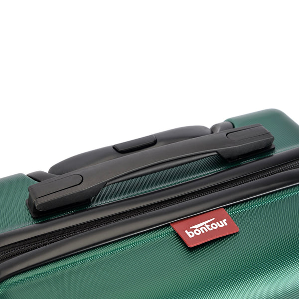 Set de valize BONTOUR „Spinner” cu 4 roți, verde