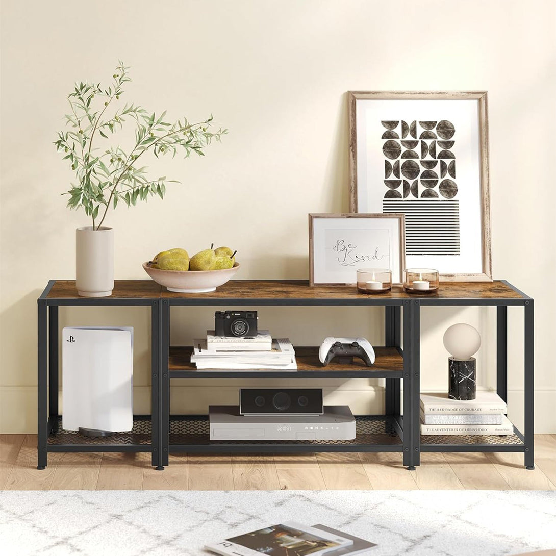 Suport TV cu raft de depozitare deschis 147 x 50 x 40 cm