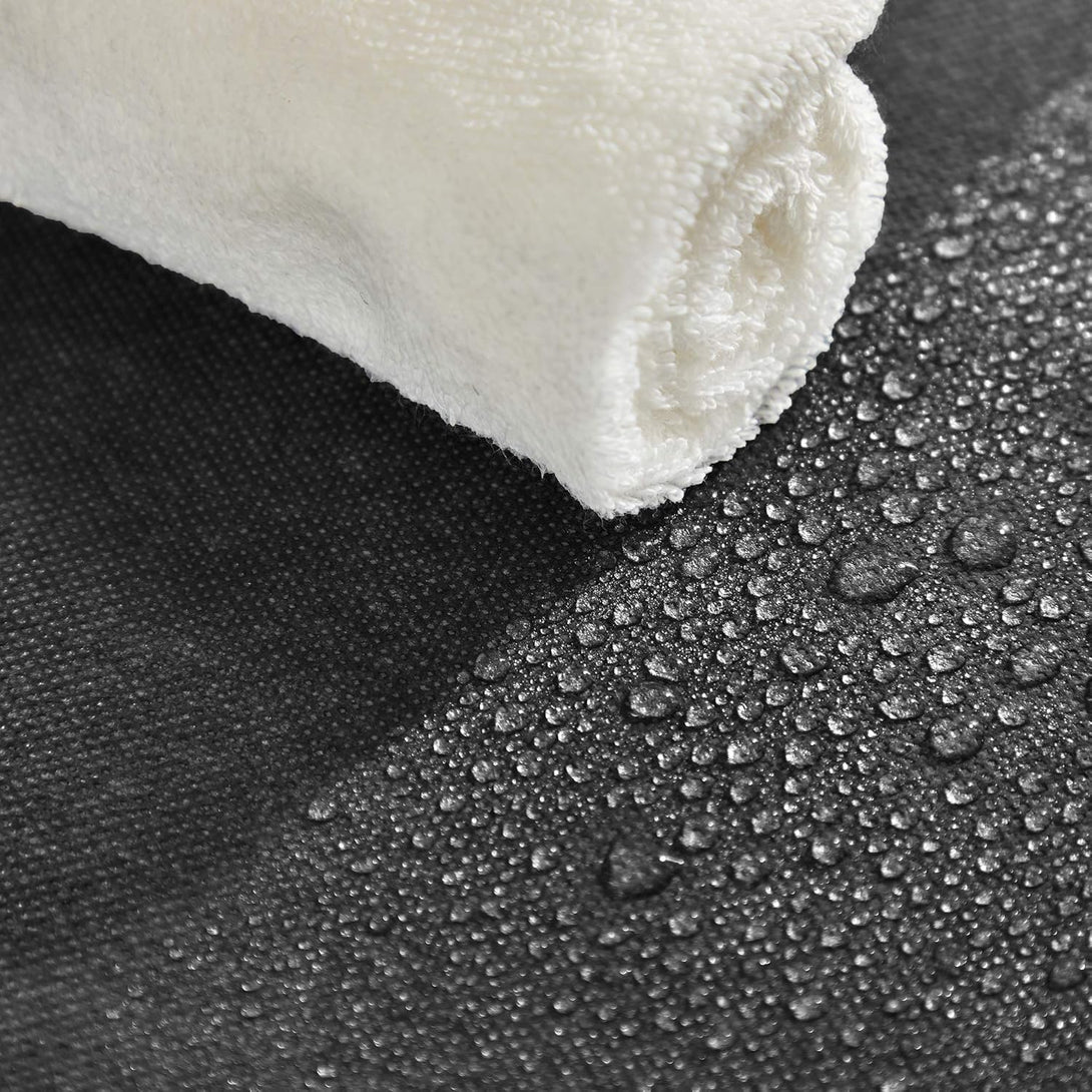Suport pantofi cu 4 rafturi, 28 x 45 x 80 cm, cadru metalic, cu rafturi textile, negru