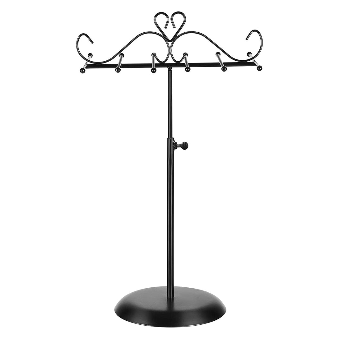 Suport pentru bijuterii, Suport pentru bijuterii din metal, 20,5 x (28-45) x 14 cm