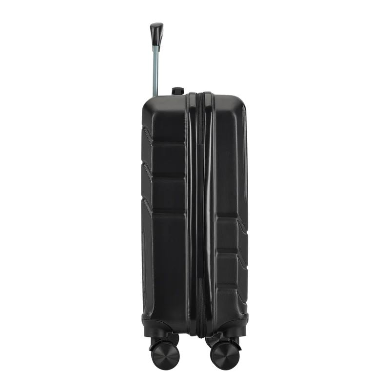 Valisă de cabină cu 4 roți Bontour „Spinner” 55x39x20 cm, neagră