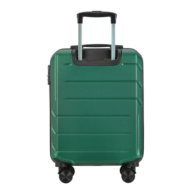 Valisă de cabină cu 4 roți Bontour "Spinner" 55x39x20 cm, verde