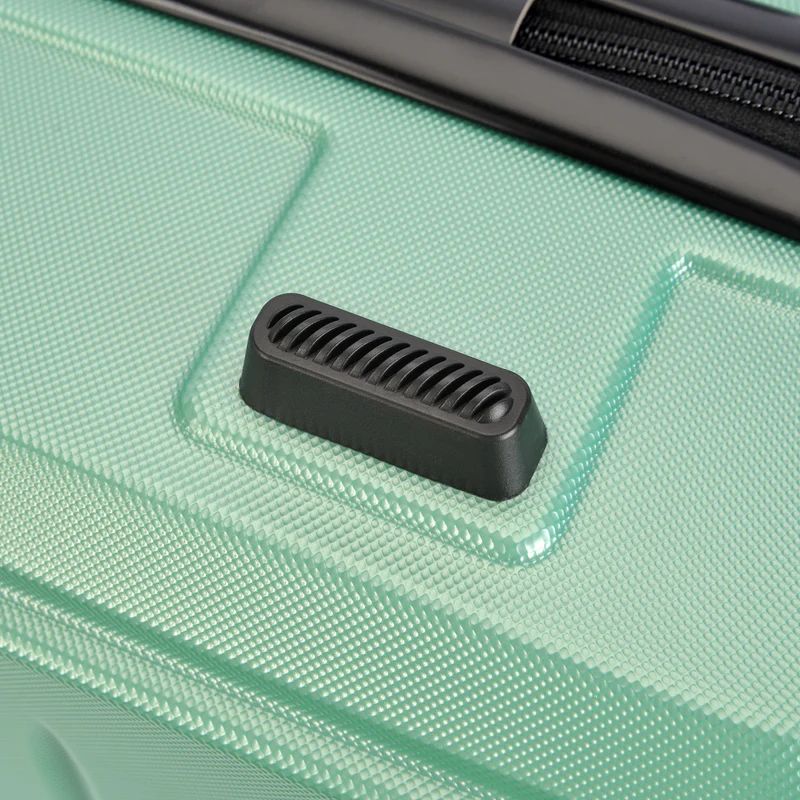 Valiză de cabină cu 4 roți BONTOUR „Spinner” 55x39x20cm, Verde pudră