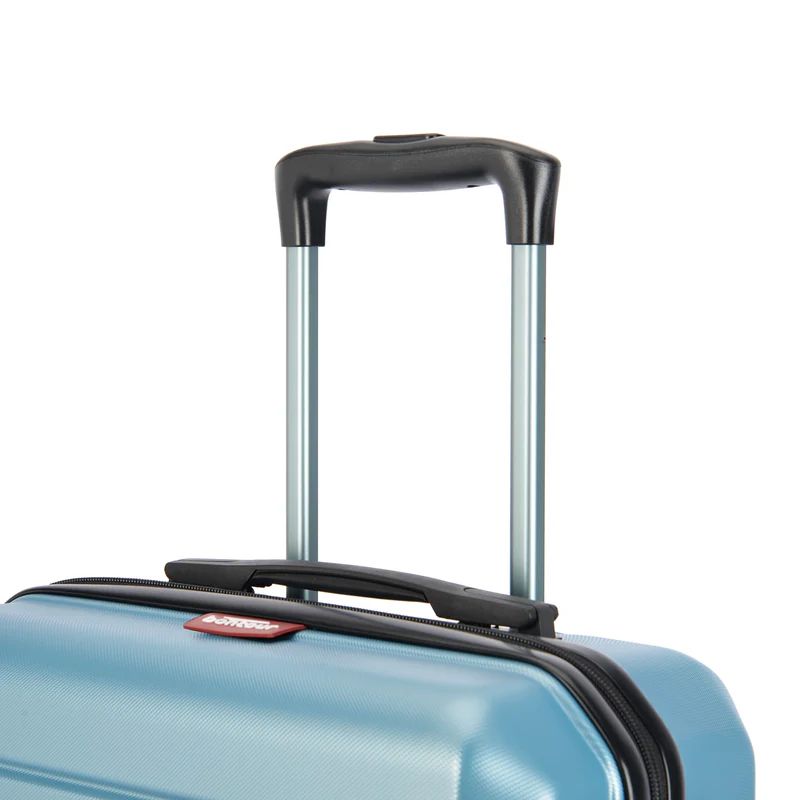 Valiză de cabină cu 4 roți BONTOUR „Spinner” 55x39x20cm,iceblue