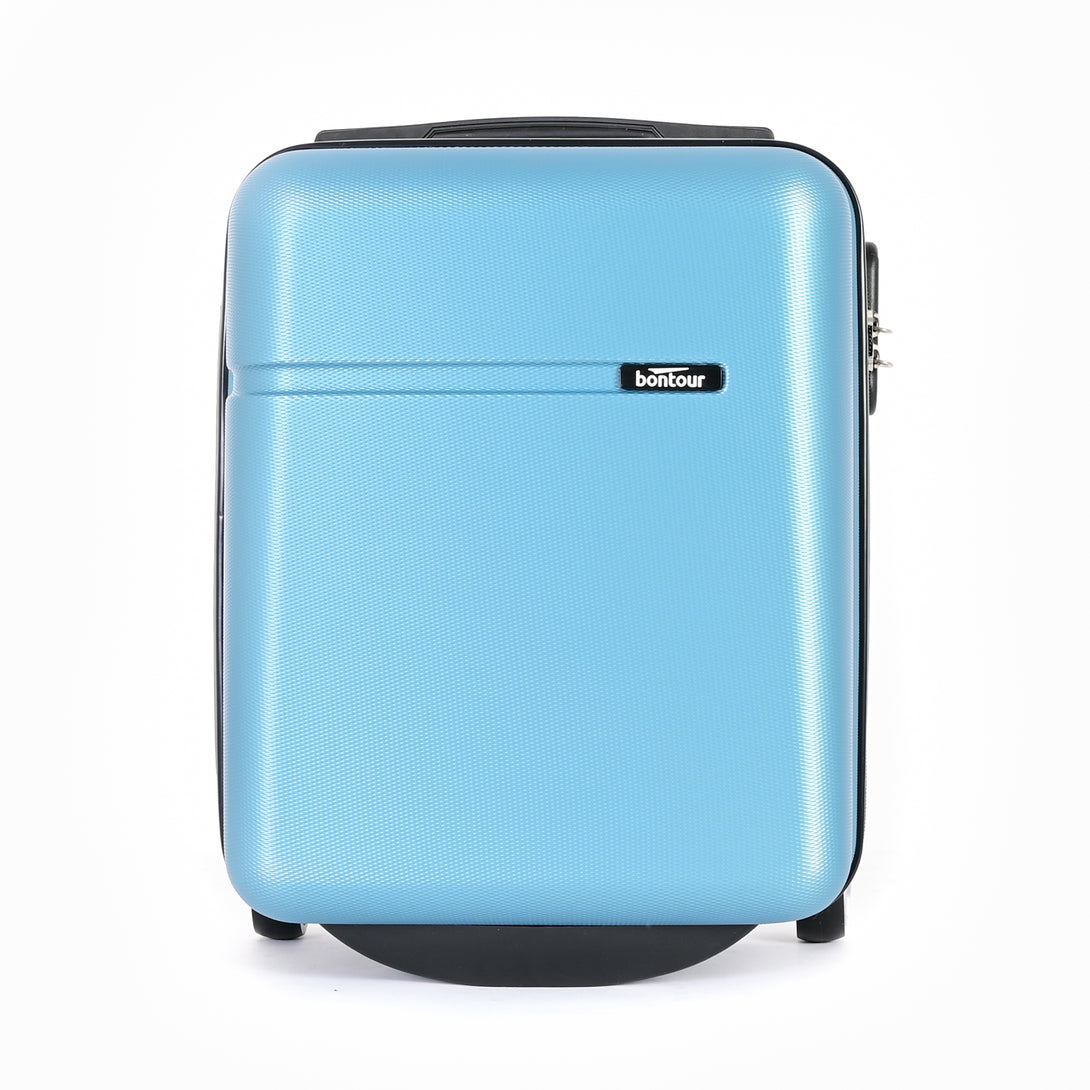 Valiză de mână Bontour 40x30x20cm, bagaj de mână WIZZ AIR, iceblue