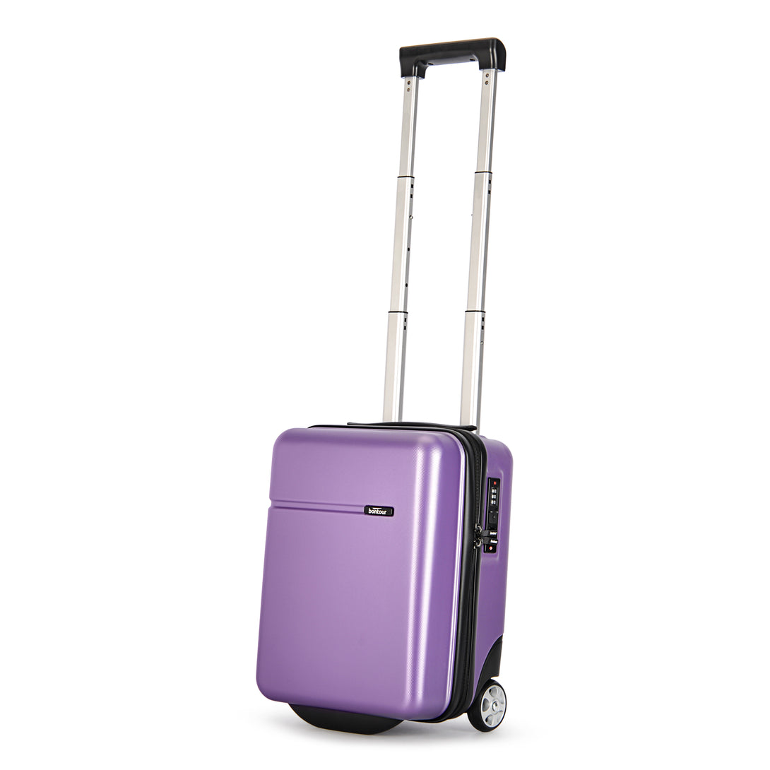Valiză de mână Bontour 40x30x20cm, bagaj de mână WIZZ AIR, lavanda