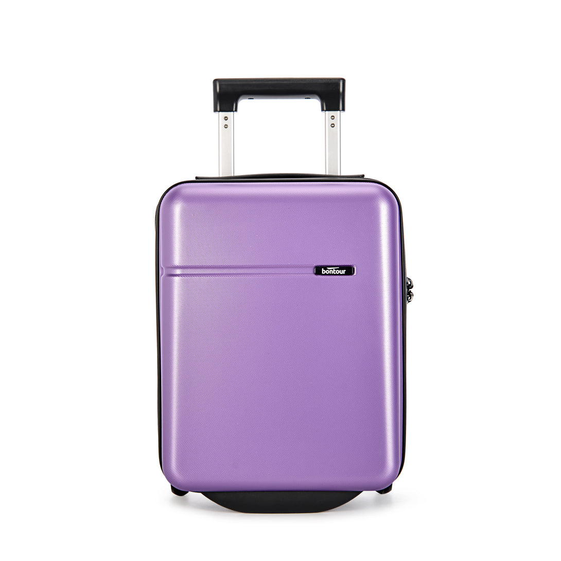 Valiză de mână Bontour 40x30x20cm, bagaj de mână WIZZ AIR, lavanda