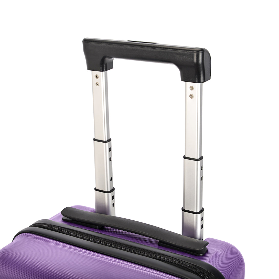 Valiză de mână Bontour 40x30x20cm, bagaj de mână WIZZ AIR, lavanda