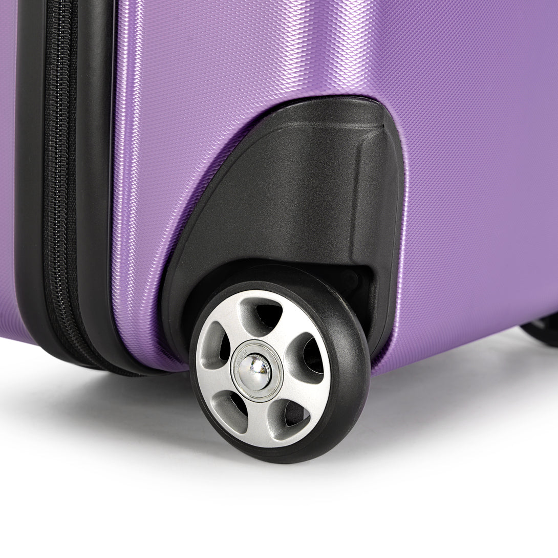 Valiză de mână Bontour 40x30x20cm, bagaj de mână WIZZ AIR, lavanda